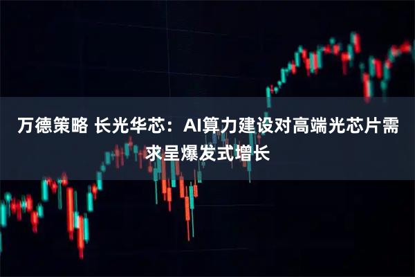 万德策略 长光华芯：AI算力建设对高端光芯片需求呈爆发式增长