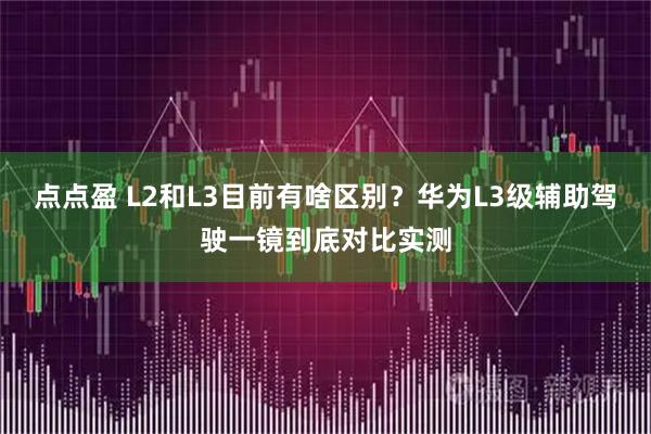 点点盈 L2和L3目前有啥区别？华为L3级辅助驾驶一镜到底对比实测