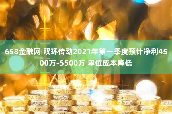 658金融网 双环传动2021年第一季度预计净利4500万-5500万 单位成本降低