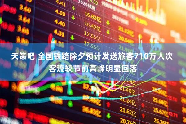 天策吧 全国铁路除夕预计发送旅客710万人次 客流较节前高峰明显回落