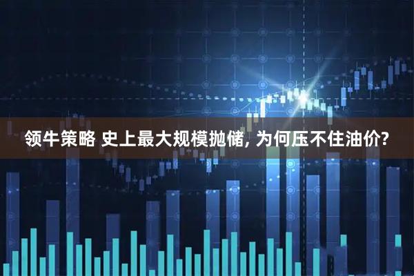 领牛策略 史上最大规模抛储, 为何压不住油价?
