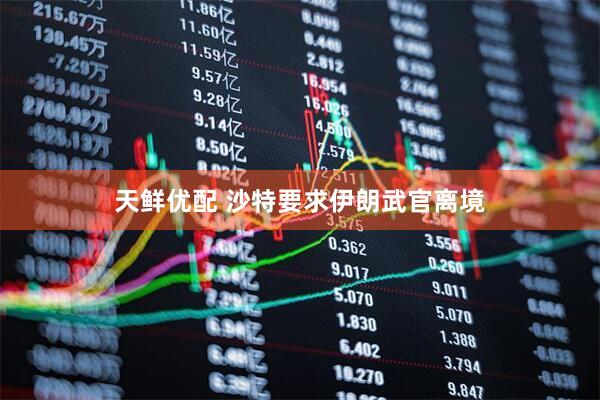 天鲜优配 沙特要求伊朗武官离境