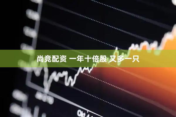 尚竞配资 一年十倍股 又多一只