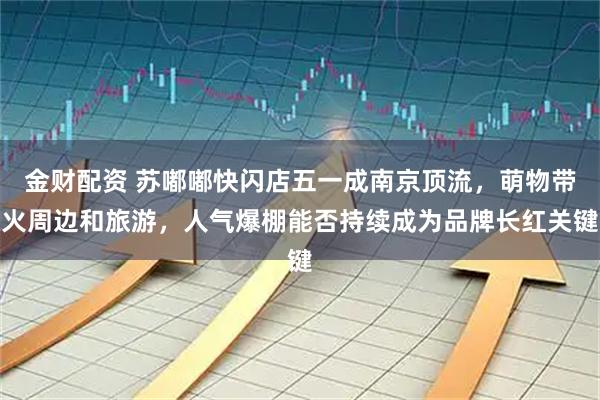 金财配资 苏嘟嘟快闪店五一成南京顶流,萌物带火周边和旅游,人气爆棚能否持续成为品牌长红关键