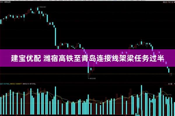 建宝优配 潍宿高铁至青岛连接线架梁任务过半